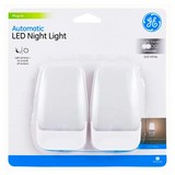 Automatic LED Night Light 2-Pack – Dusk-to-Dawn Light Sensing Plug-in for Hallways & Bedrooms - Yalz Store