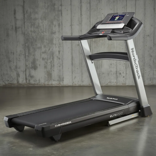 Elite 1000 Home Treadmill with 10" Smart HD Screen, Automatic Speed & Incline Control, Quiet Motor & Shock-Absorbing Running Surface - Yalz Store
