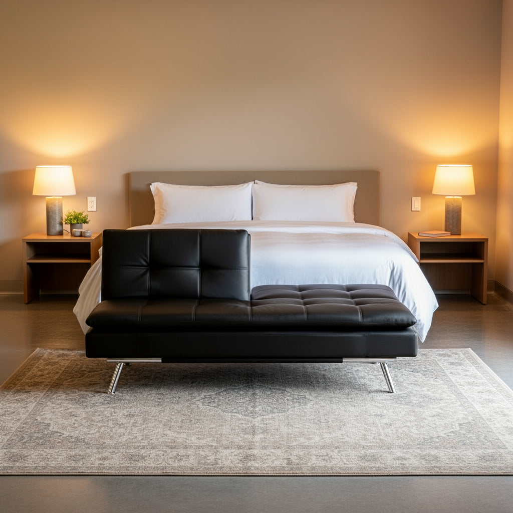 Ravenna Relax-A-Lounger Eurolounger – Adjustable Sofa & Bed with USB & Power Outlets - Yalz Store