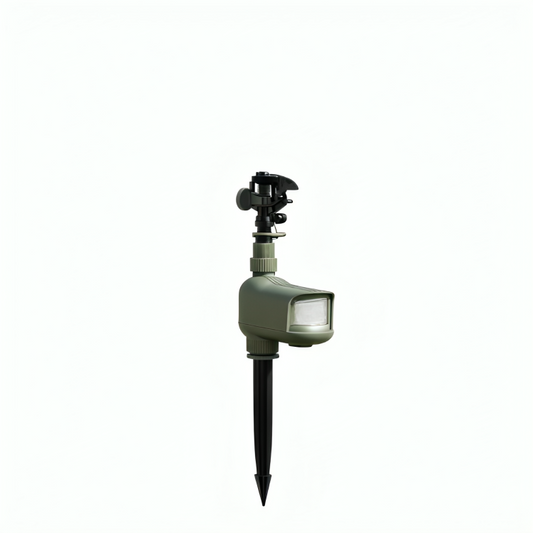 Havahart 5277 Critter Ridder Motion Activated Animal Repellent and Sprinkler - Repel Cats, Dogs, Chipmunks, Groundhogs, Squirrels, Skunks, Deer, and More