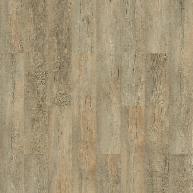 Light brown wood grain vinyl plank flooring with textured natural wood pattern