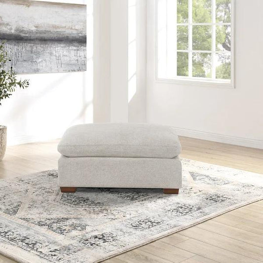 LOWELL FABRIC OTTOMAN