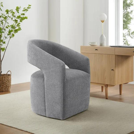 ALIVIA GRAY DINING CHAIR