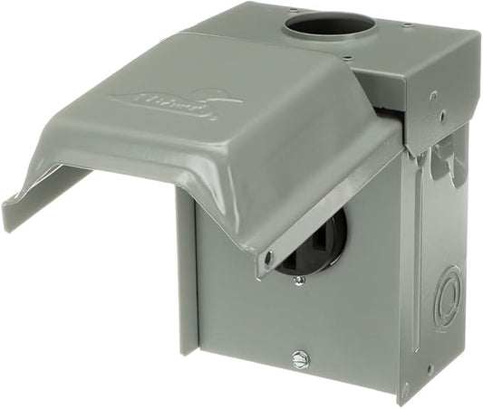 MIDWEST U054P • Weatherproof Temporary RV Outlet • 50A 14-50 RWR • Power Supply • Volts AC: 120/240V • Fully Compliant