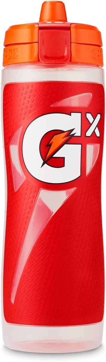 Gatorade Kitchen Gx Bottle , Plastic, Red, 30oz