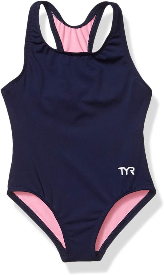 TYR Girls Girl's Solid Ella MaxfitSwimsuit X-Small
