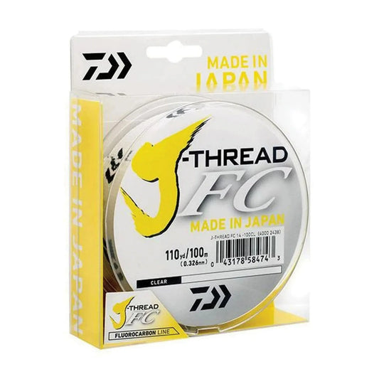 Daiwa J-Fluoro Fluorocarbon Leader - 30 Pound - 50 Yards, Multi, One Size