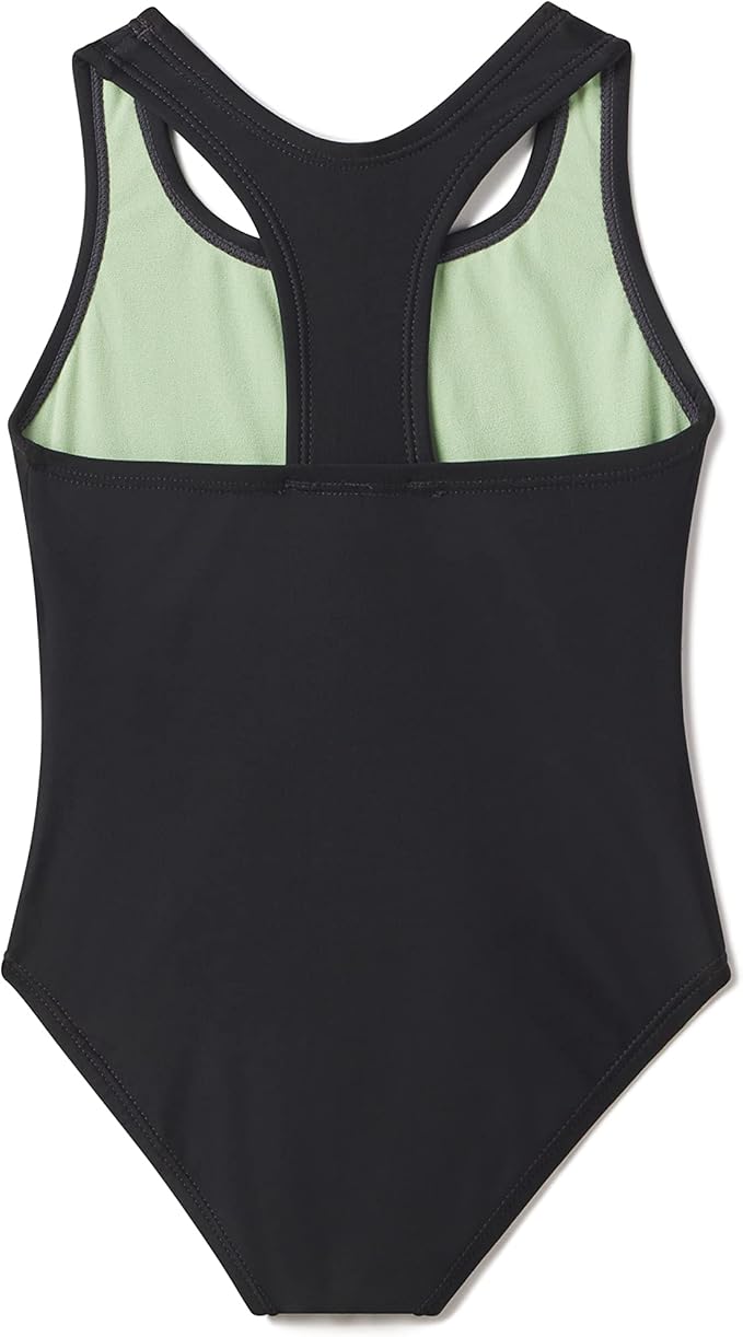 Speedo Girl's Swimsuit One Piece Closed Racerback