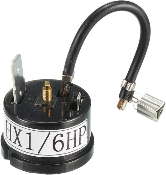 1/6 HP Compressor Overload Protector – Thermal Safety Switch for Freezer Compressors - Yalz Store