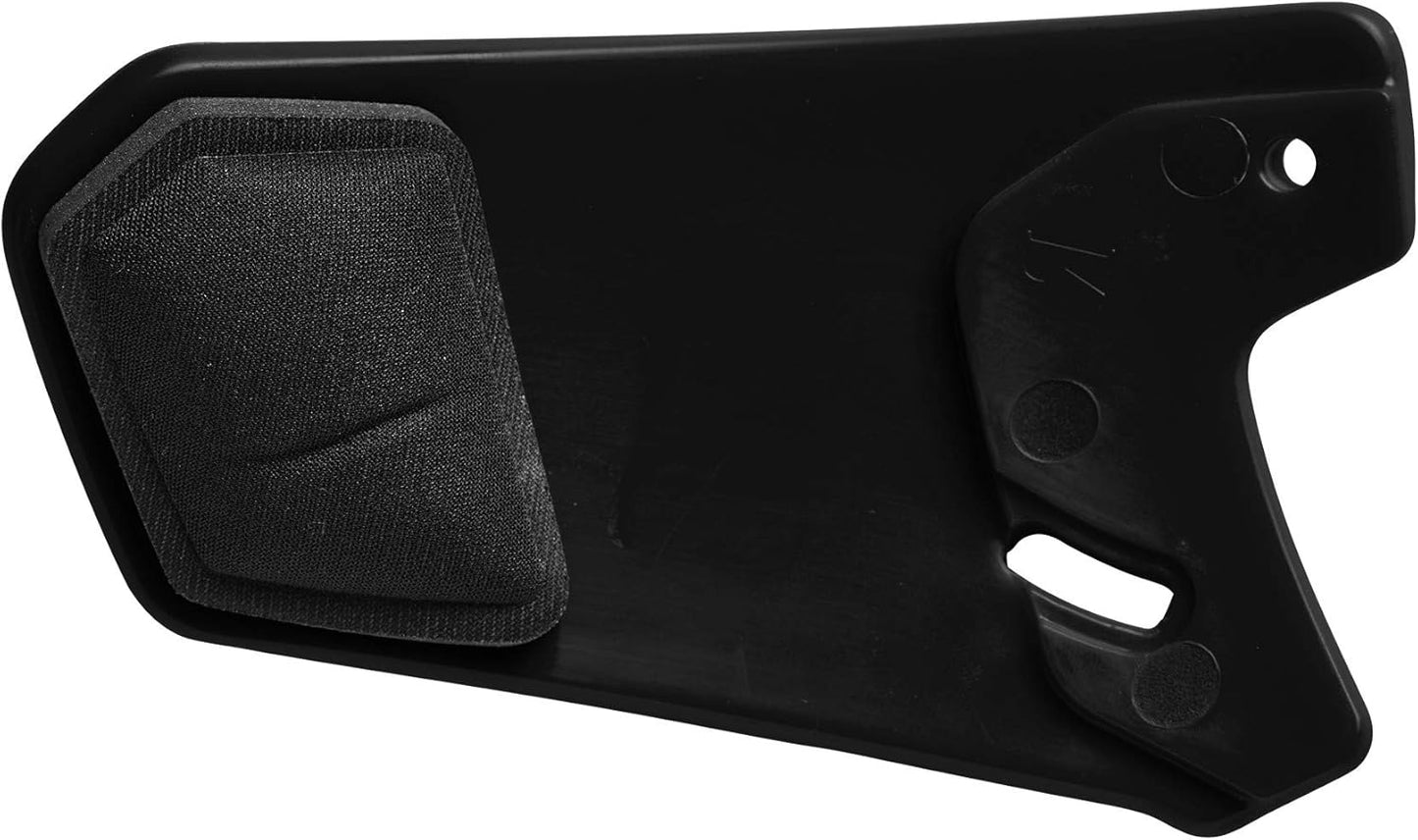 EvoShield XVTâ„¢ Matte Batting Helmet Face Shield - Black, Left Handed Hitter