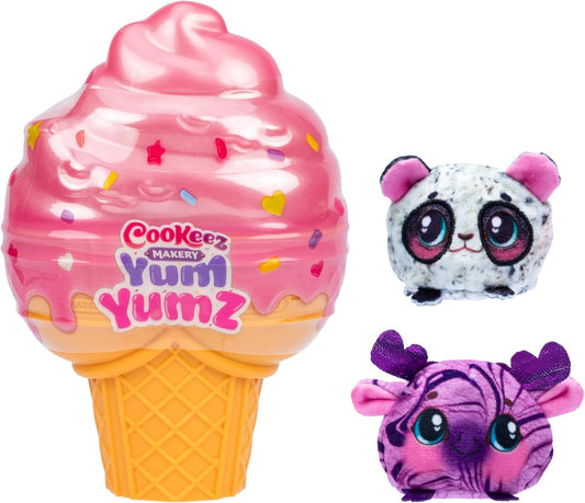 Moose Cookeez Makery Yum Yumz Scented Surprise Plush Pet 3 Pack Blind Capsules
