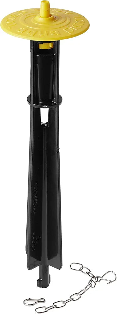 Single-Flush Toilet Canister Repair Kit with Cap, Guide & Chain - Yalz Store