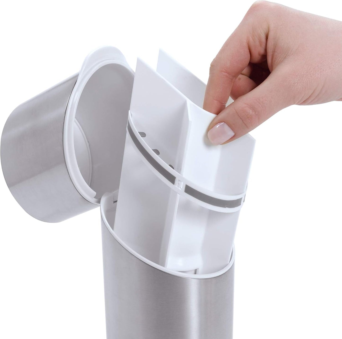 OXO Good Grips Stainless Steel Toothbrush Organizer 9.75 Inch