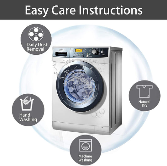 LORDTEX Linen Look Indoor/Outdoor Curtains, 52" W x 84" L, Teal, Set of 2 Panels Waterproof, Privacy, Sun Blocking Textured Grommet Curtains for Patio, Pergola, Porch, Deck, Lanai, and Cabana