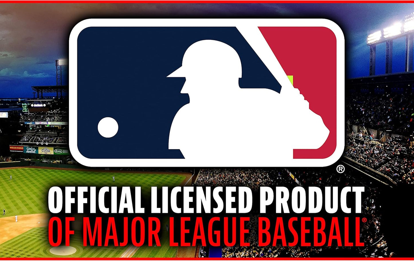 Franklin Sports - Pro Brite - Neon Rubber Teeball - MLB - Youth Tball - Baseball + Softball - Indoor & Outdoor Use