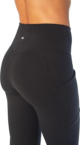 Marika Women's Eclipse Tummy Control Bootleg Pant, Black, Medium