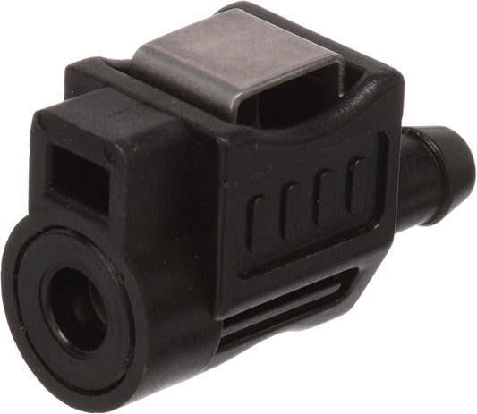 Seachoice Deluxe Fuel Connector for Honda, Female, 3/8 In. Barb Black