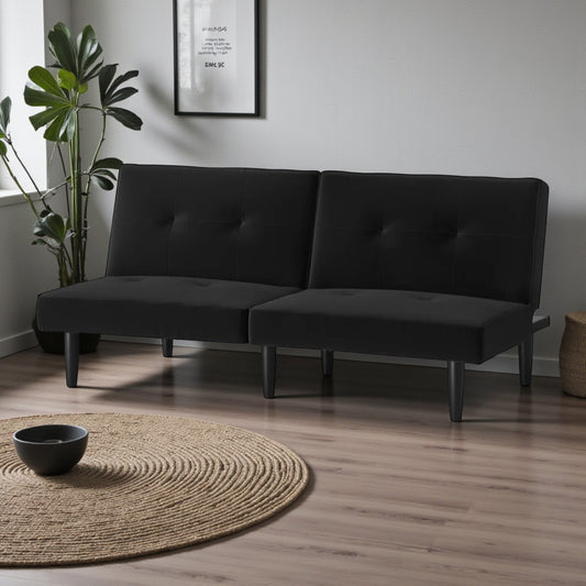 Dorm Futon Sofa Black - Room Essentials - Yalz Store