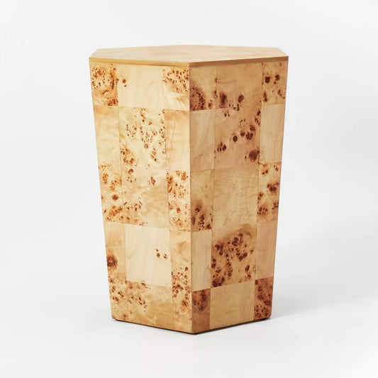 Ogden Burled Wood Accent Table – Studio McGee Design