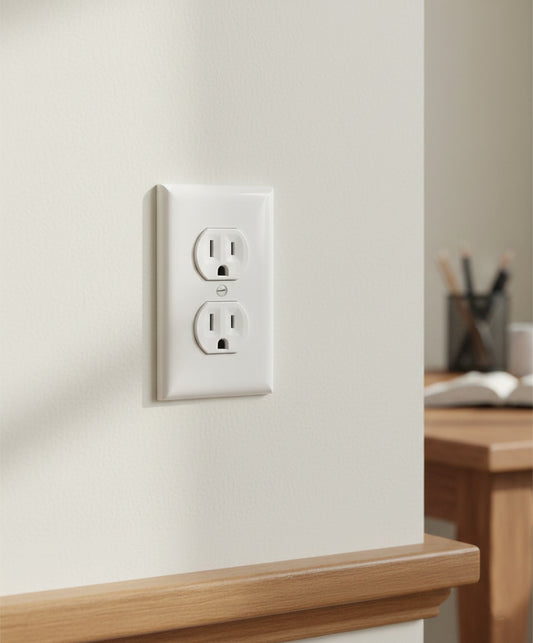 Wiremold On Wall White PVC 1 Inch Outlet Box