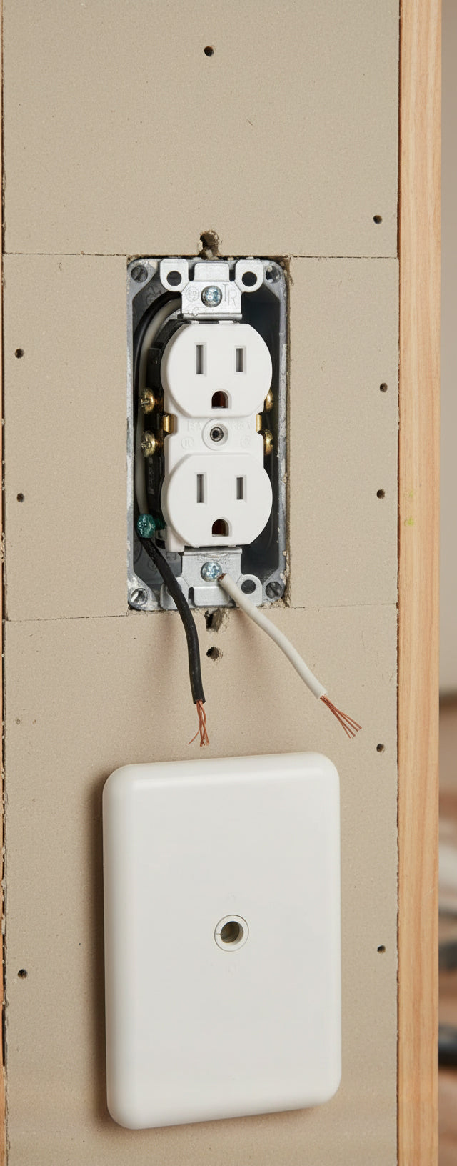 Duplex Receptacles of 15 A َ/ 125 V in White, 10 Units