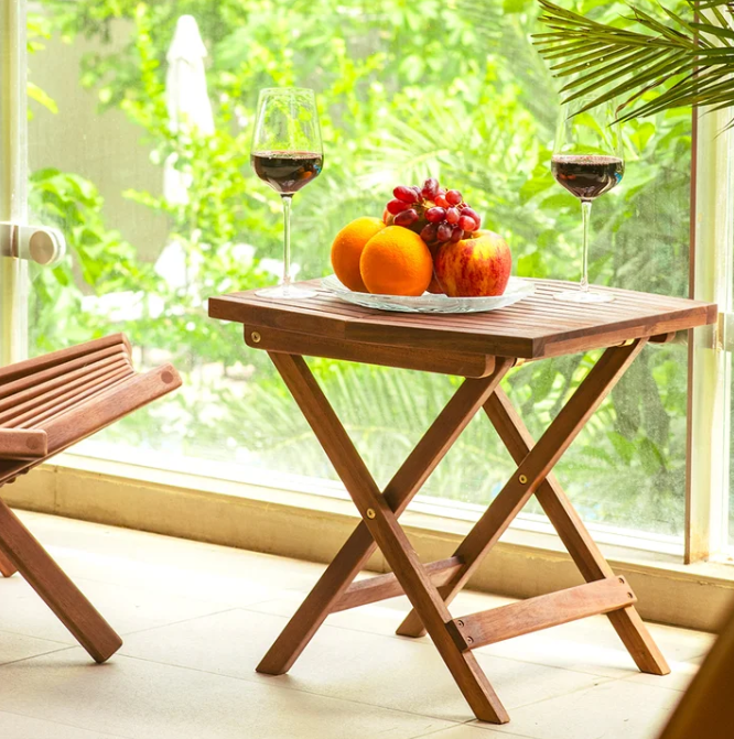 MELINO WOODEN FOLDING - Yalz Store