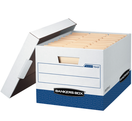 Bankers Box Heavy Duty File Boxes Letter/Legal, 10-pack - Yalz Store