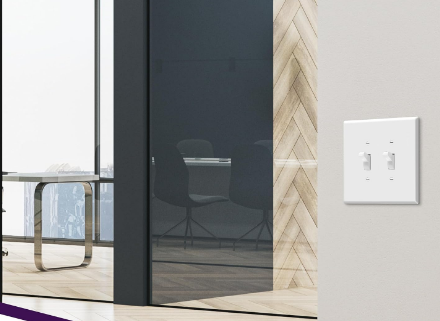 Oversized Double Toggle Light Switch Wall Plate, 2-Gang Gloss Finish, Unbreakable Polycarbonate Thermoplastic, UL Listed, White - Yalz Store