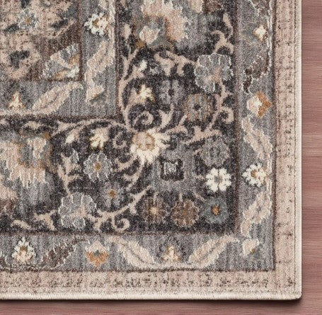 Finlay Lainey Vintage Area Rug – 7'10" × 10'10" – Elegant Classic Pattern - Yalz Store