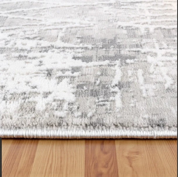 Modern Distressed Gray Area Rug 7 ft. 10 in. × 10 ft – Limited Time Offer – Free Shipping USA - Yalz Store