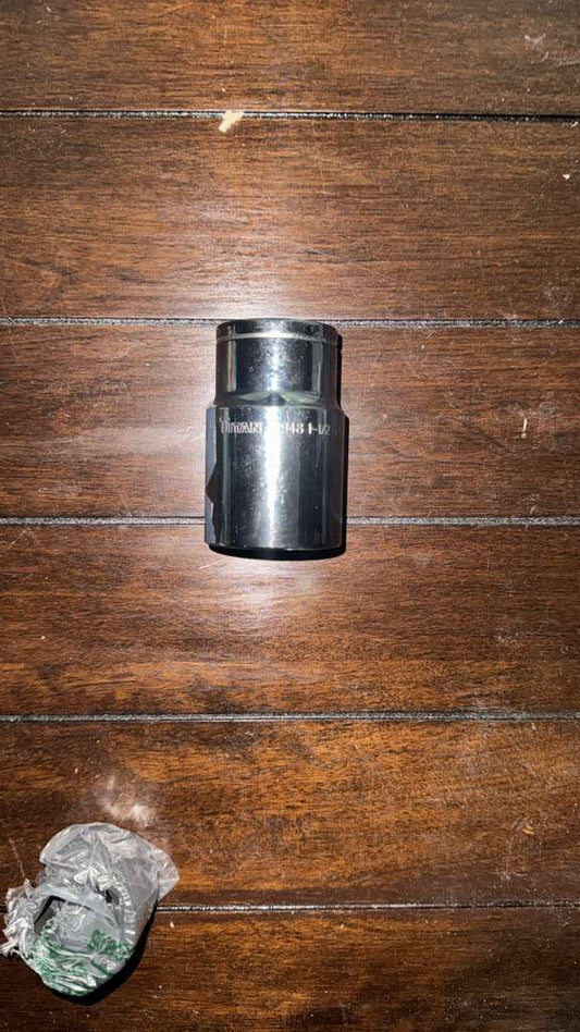 Heavy Duty Chrome Hex Socket Wrench Head – Professional Tool