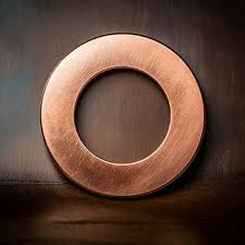 Premium Antique Copper Lamp Shade Holder – Adjustable Light Fixture Collar with Thumb Screws - Yalz Store