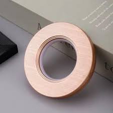 Premium Antique Copper Lamp Shade Holder – Adjustable Light Fixture Collar with Thumb Screws - Yalz Store