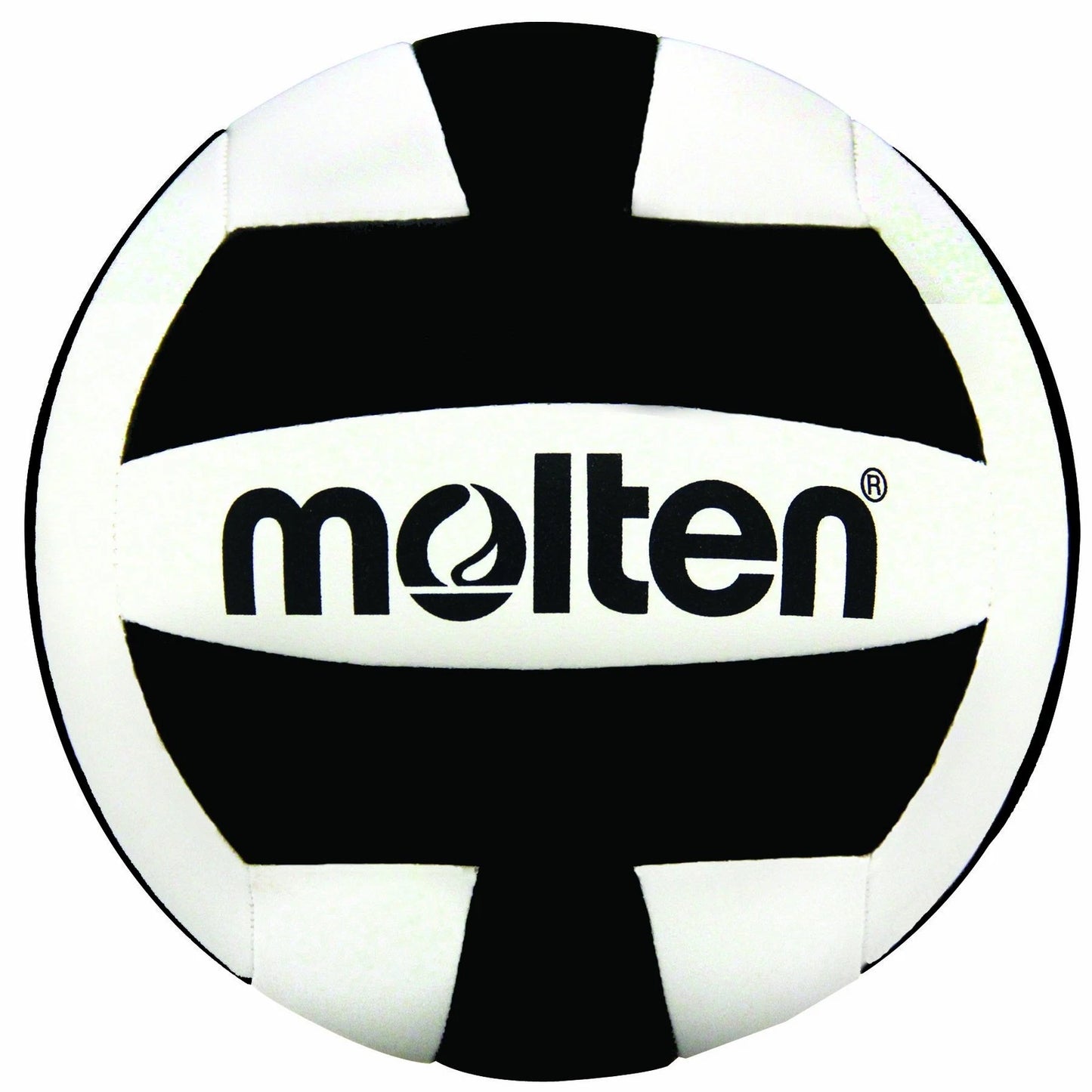 Molten Camp Volleyball (Black/White, Official)