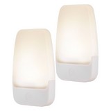 Automatic LED Night Light 2-Pack – Dusk-to-Dawn Light Sensing Plug-in for Hallways & Bedrooms - Yalz Store