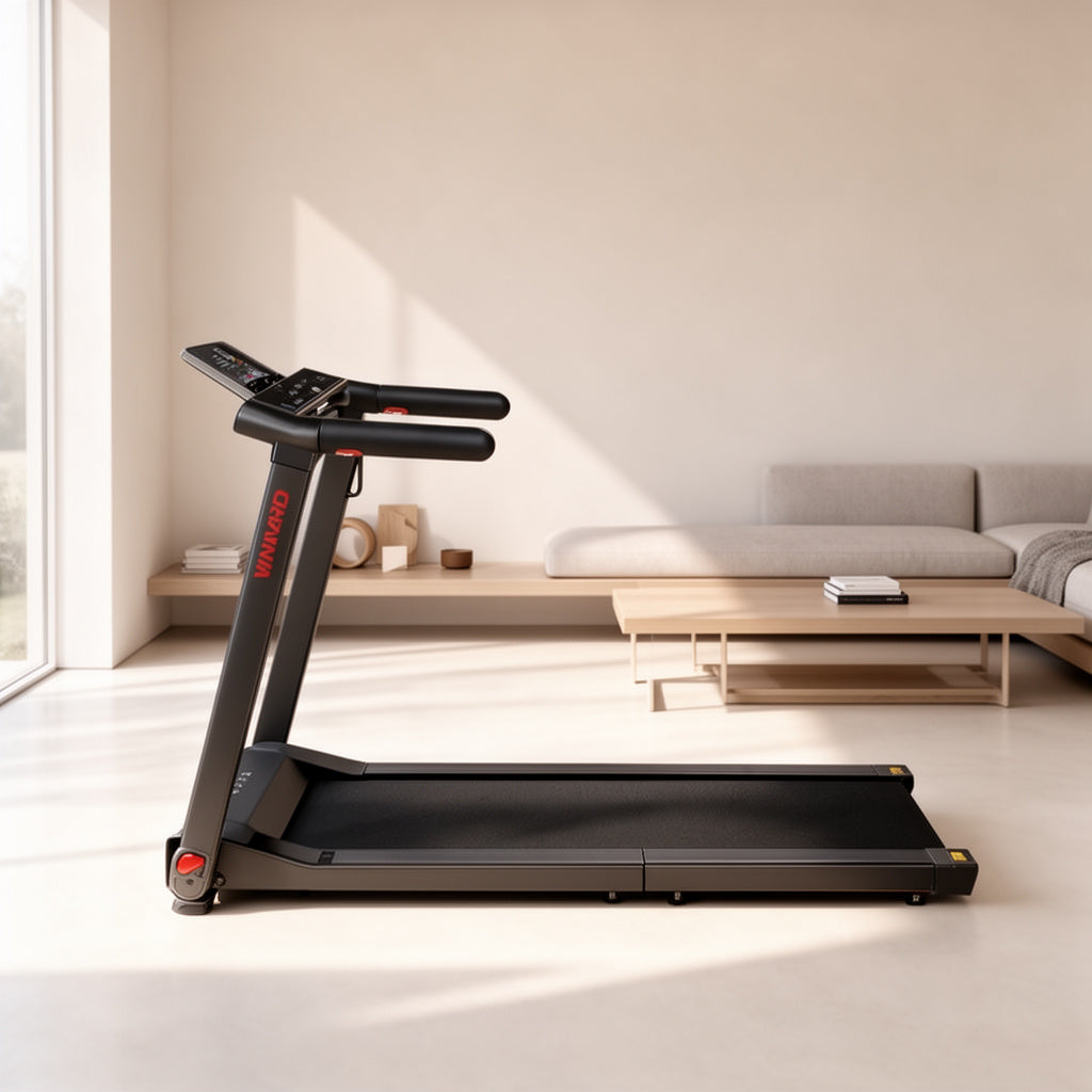 Pro Folding Walking Treadmill with Smart Speed Control, Compact Under-Desk Design, Quiet Motor & Space-Saving Storage - Yalz Store