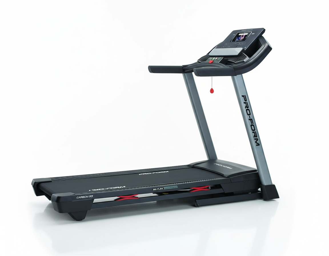 City T7 Folding Smart Treadmill with 7" HD Touchscreen, Auto Speed Controls, Quiet Motor & ProShox Cushioned Running Deck - Yalz Store