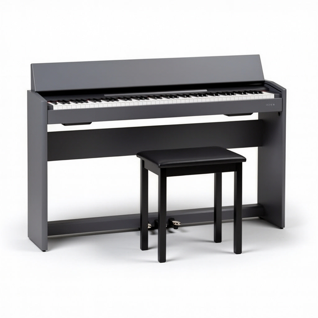 88-Key Weighted Digital Piano with Stand, Bench, Pedals, Built-In Speakers, Learning Modes & Recording Features – Home Electric Keyboard for Beginners & - Yalz Store