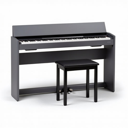 88-Key Weighted Digital Piano with Stand, Bench, Pedals, Built-In Speakers, Learning Modes & Recording Features – Home Electric Keyboard for Beginners & - Yalz Store