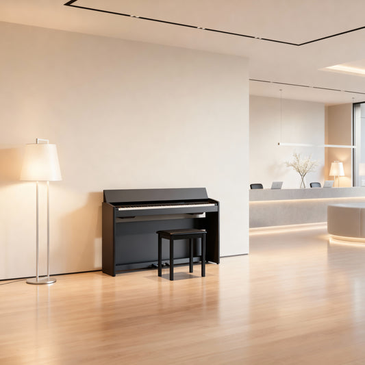 88-Key Weighted Digital Piano with Stand, Bench, Pedals, Built-In Speakers, Learning Modes & Recording Features – Home Electric Keyboard for Beginners & - Yalz Store