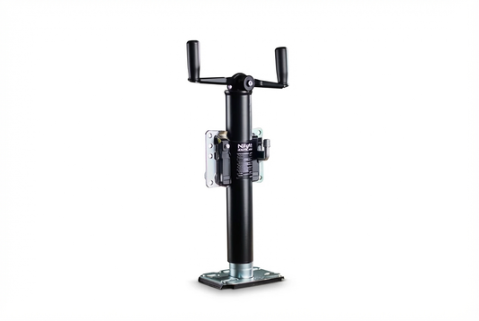 Nilight Trailer Jack 2000LBS Heavy Duty Swivel Bolt-On Trailer Jack 10 Inch Vertical Travel Alloy Steel Utility Trailers Tongue Jack Stand for RV Boat Horse Trailers Camper Utility Yacht Matt Black - Yalz Store