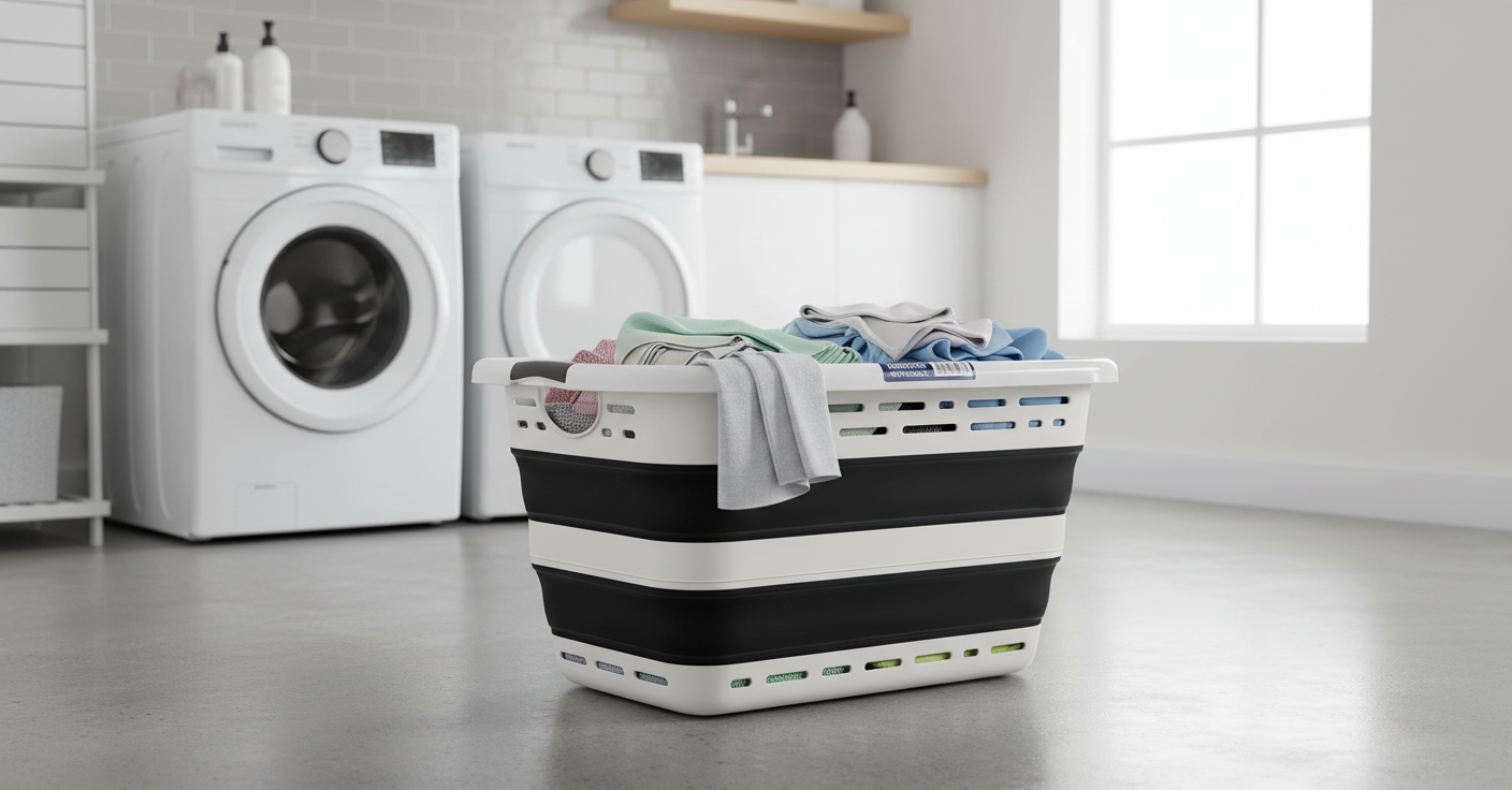 Pop N’ Load Collapsible Laundry Basket - Yalz Store