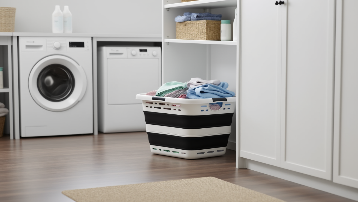 Pop N’ Load Collapsible Laundry Basket - Yalz Store