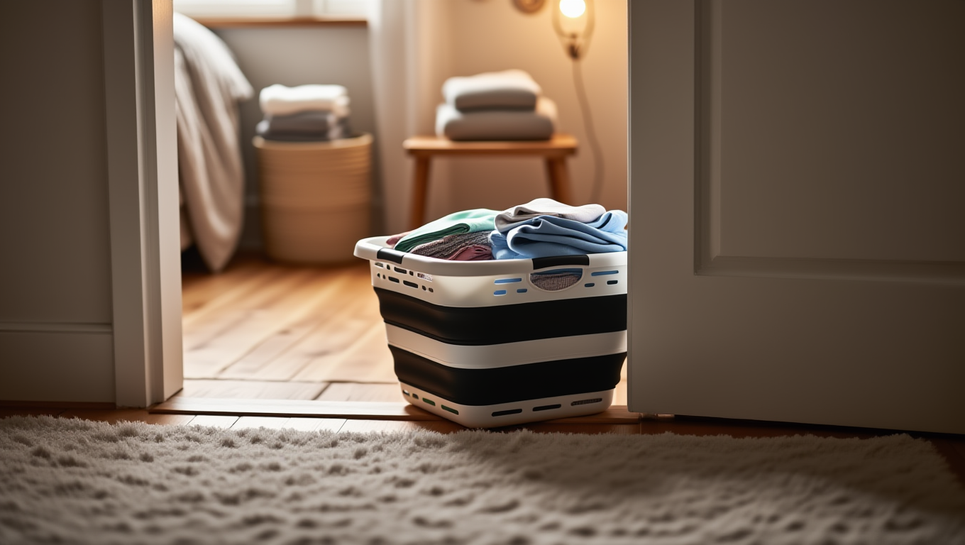 Pop N’ Load Collapsible Laundry Basket - Yalz Store