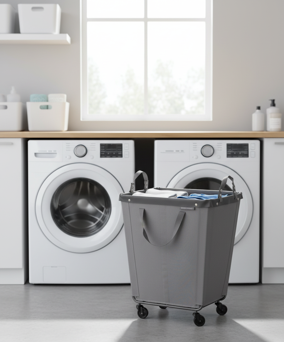 SEVILLE HAMPER 2-SECTION - Yalz Store