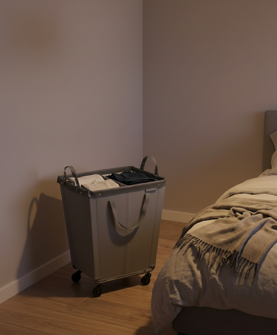 SEVILLE HAMPER 2-SECTION - Yalz Store