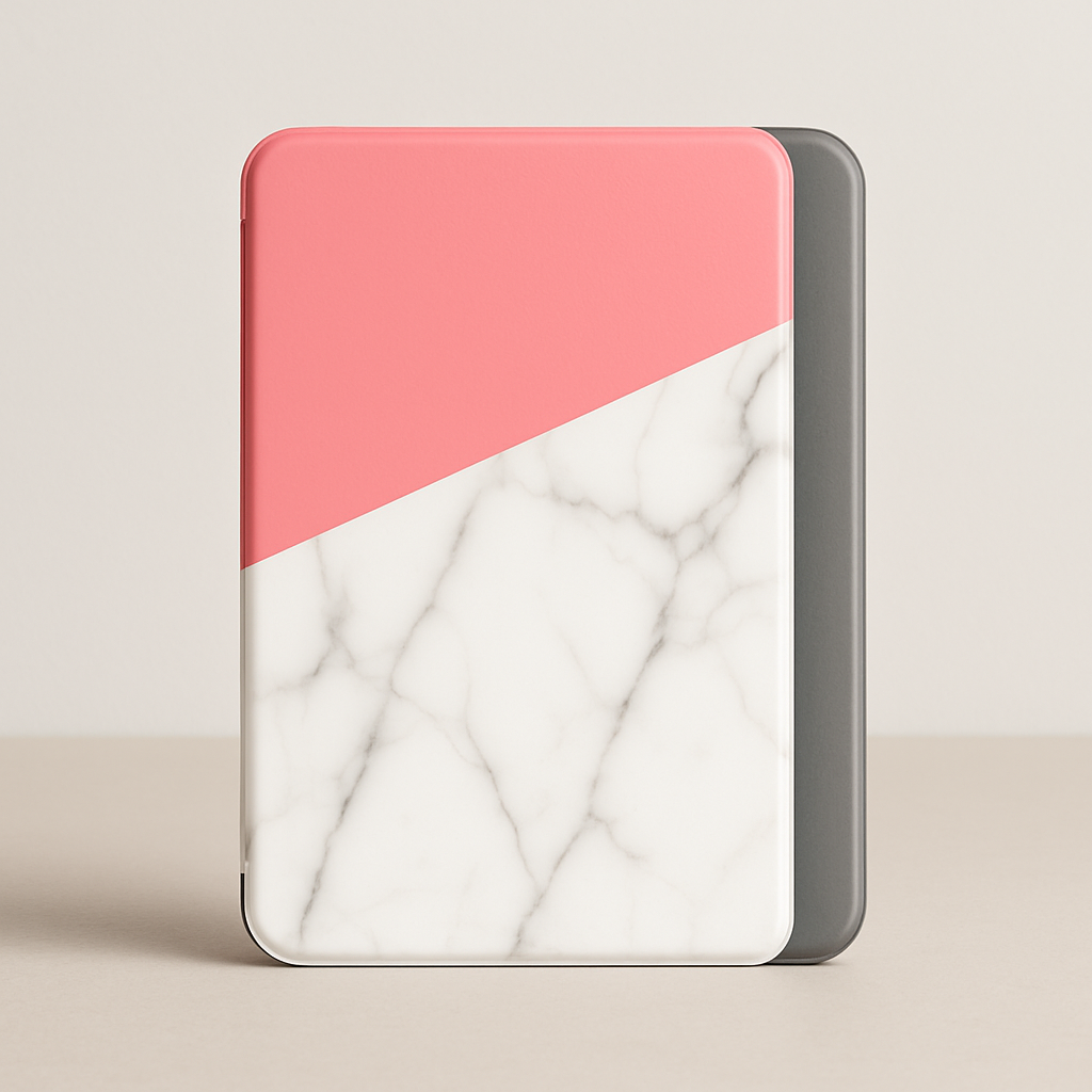 Slim Trifold iPad Pro 11 Inch Case (2024–2025) with Pencil Holder, Auto Sleep/Wake, Soft TPU Protective Cover – Marble Design - Yalz Store