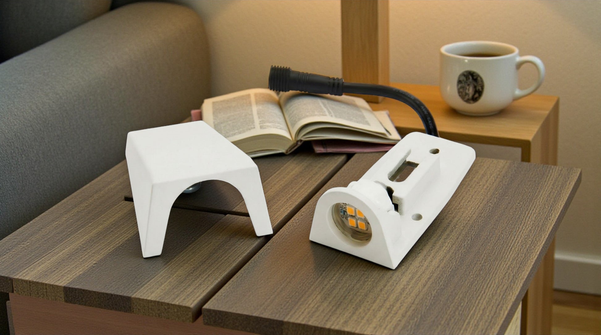 Trex WTALPOSTLAMPLED Wedge Deck Rail Light, Classic White - Yalz Store