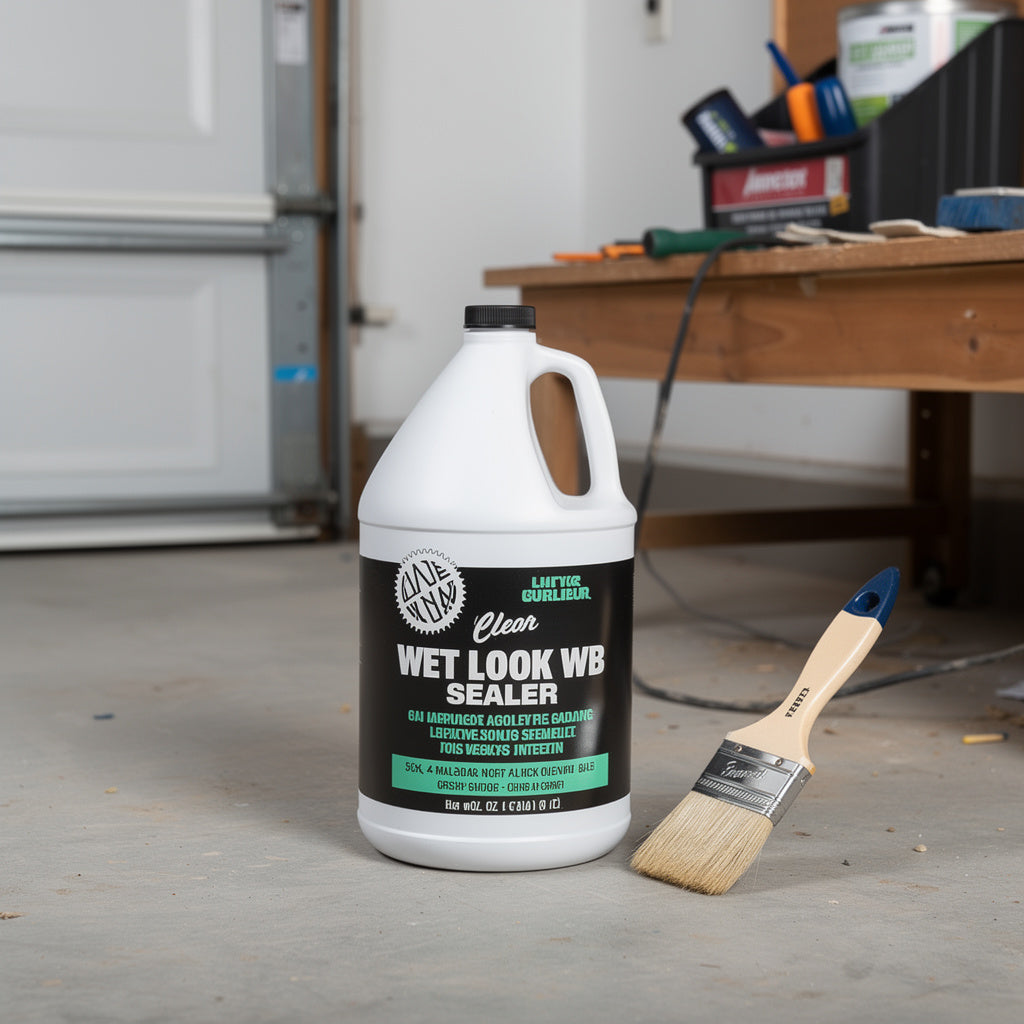 Glaze 'N Seal - 173 Clear"Wet Look" WB Sealer Gallon, 1 GALLON, Clear - Yalz Store