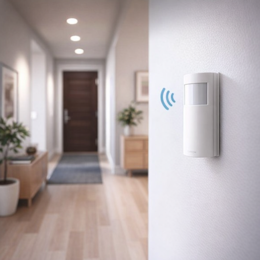 Lutron Caseta Smart Lighting Auto On and Off Motion Sensor, For Dimmers, Switches, and Fans Controls, No Wires Required, PD-OSENS-WH, White - Yalz Store